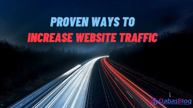 increase website traffic