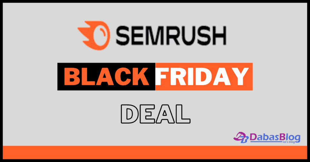 semrush black friday deal