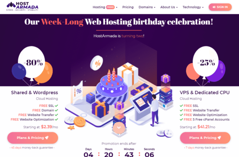 HostArmada Coupon [2023]- Upto 80% OFF This Black Friday!