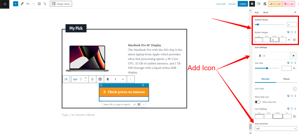 cta button