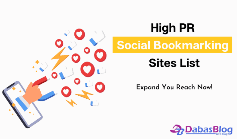 high pr social bookmarking sites