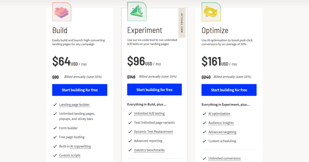 Unbounce Discount Price