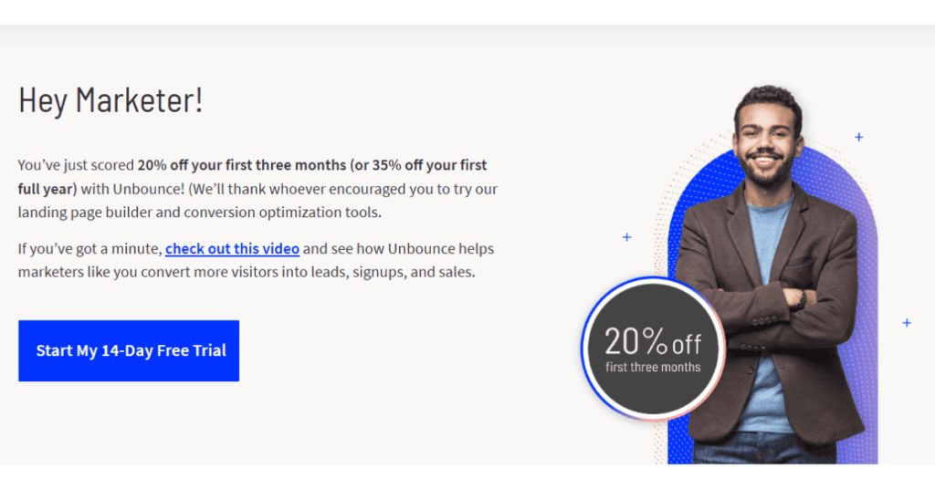 Unbounce Landing Page