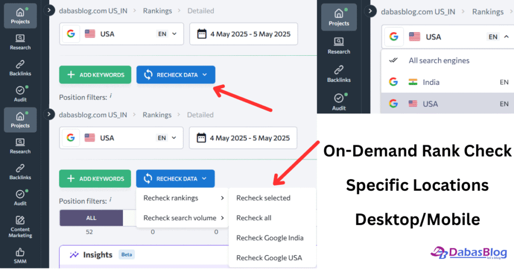 SE Ranking Accurate Keyword Tracking