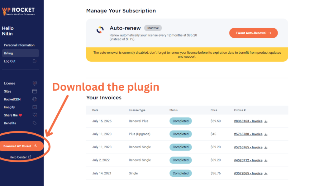 wp rocket review WP Rocket Download